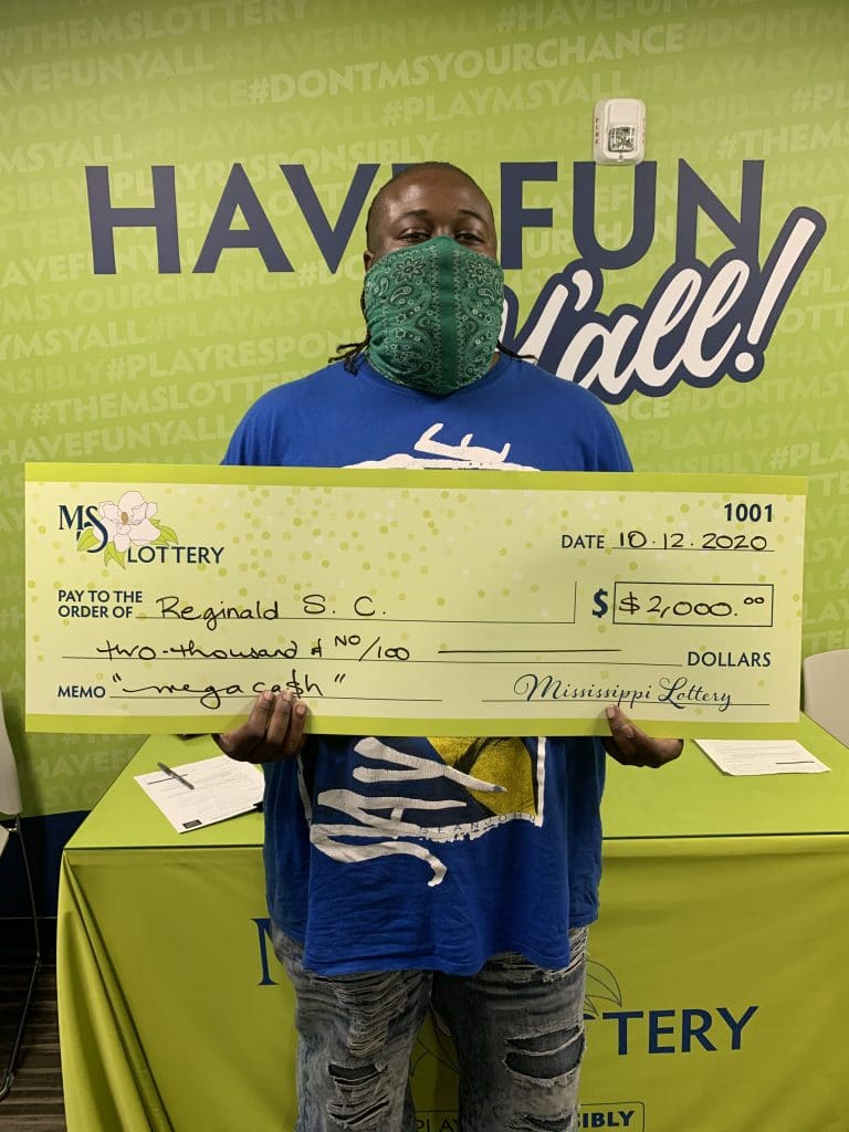 Reginald C. of Houston won $2,000 on a Mega Ca$h scratch-off game purchased at McCondy Enterprises on Hwy. 47, Prairie.
